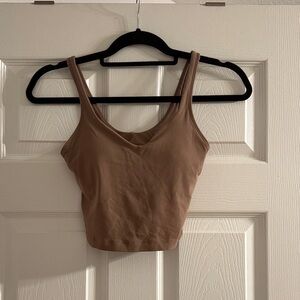 Women's Brown Tank Top